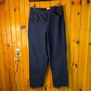 Kate Spade Dark Blue Women's Straight Leg Jeans